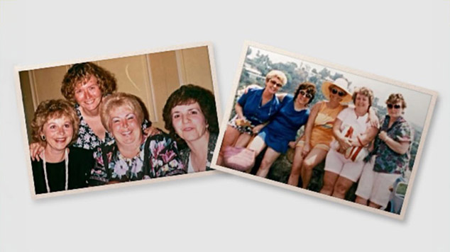 Pictures of the Hockey Mom Foundation.